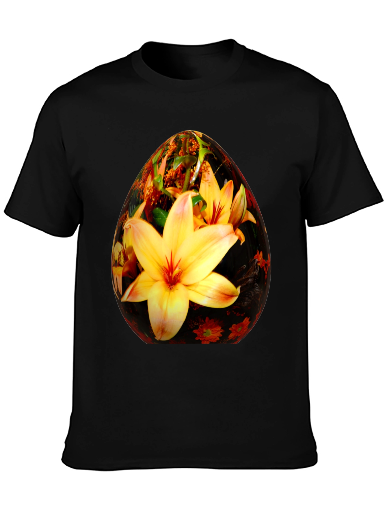 Floral Easter Egg Graphic Tee