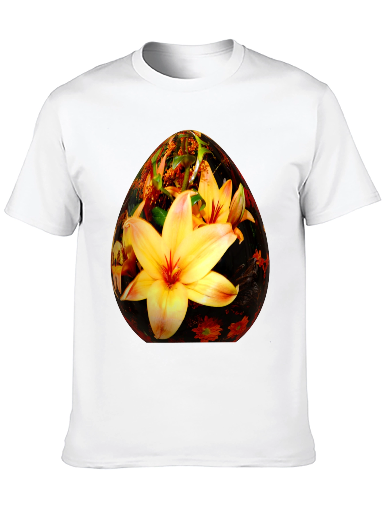 Floral Easter Egg Graphic Tee