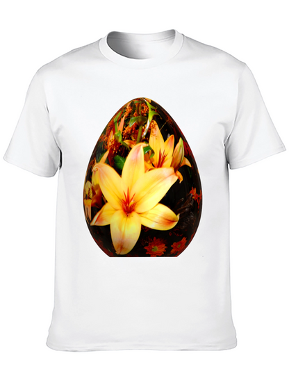 Floral Easter Egg Graphic Tee