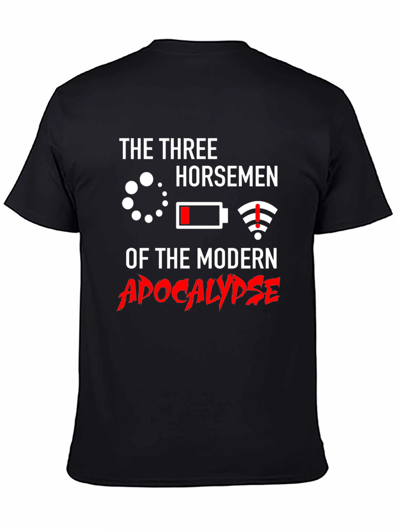 The Three Horsemen of the Modern Apocalypse T-Shirt