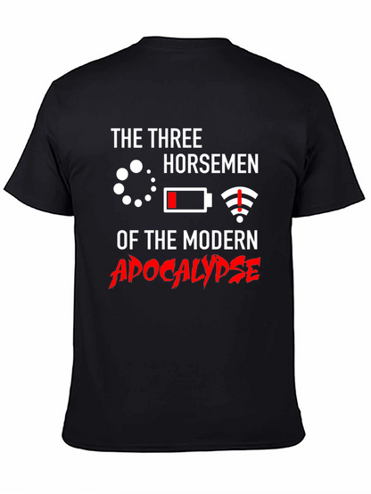 The Three Horsemen of the Modern Apocalypse T-Shirt