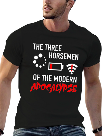 The Three Horsemen of the Modern Apocalypse T-Shirt