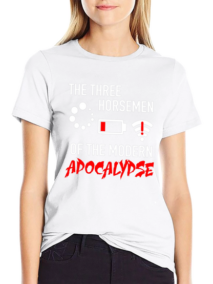 The Three Horsemen of the Modern Apocalypse T-Shirt