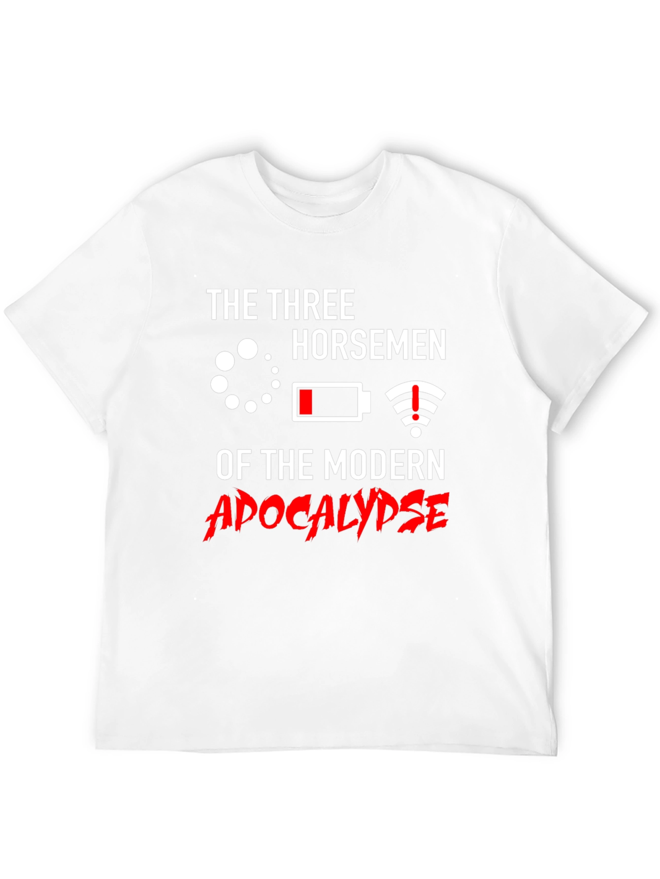 The Three Horsemen of the Modern Apocalypse T-Shirt