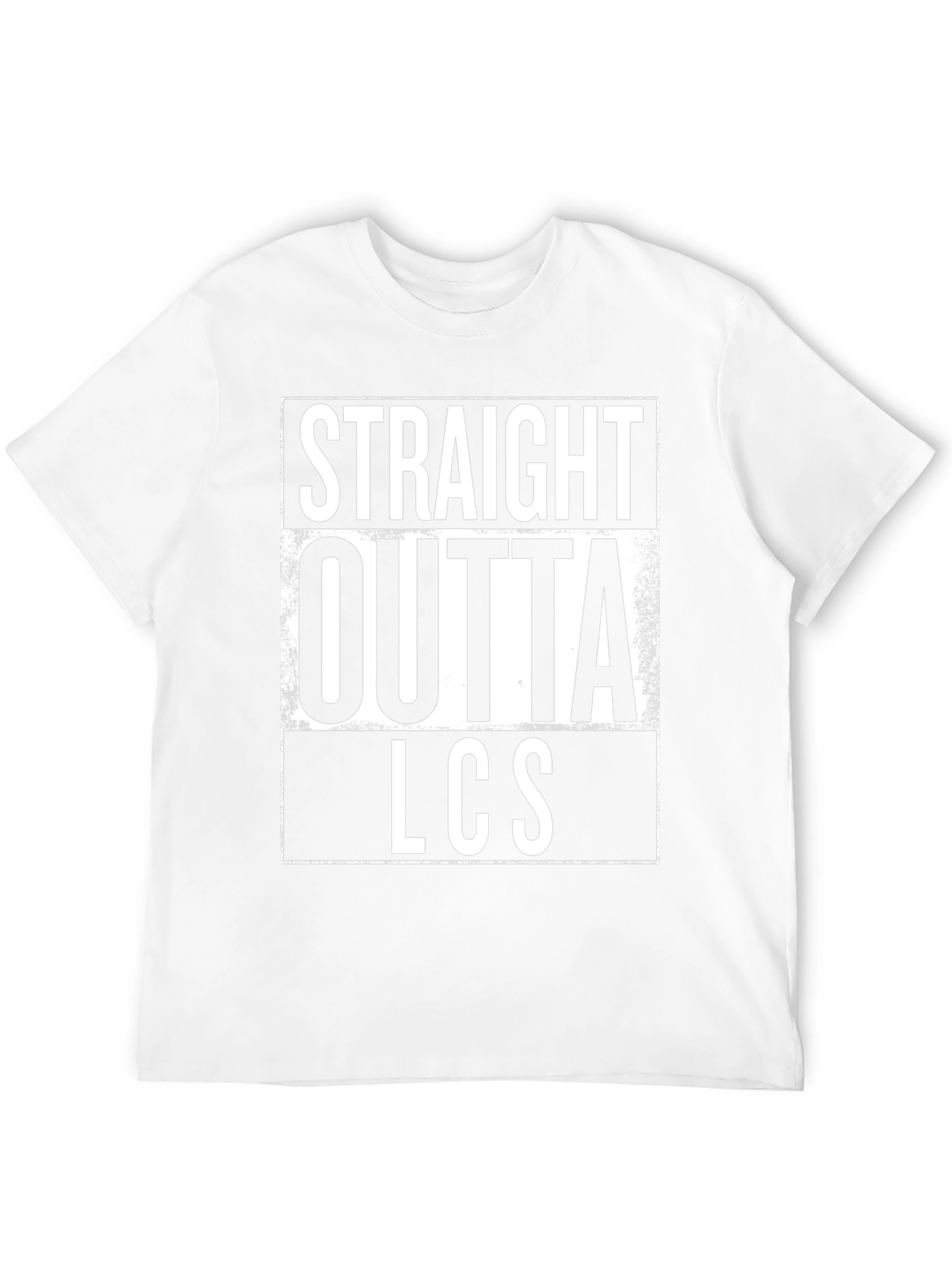 Straight Outta LCS Black T-Shirt