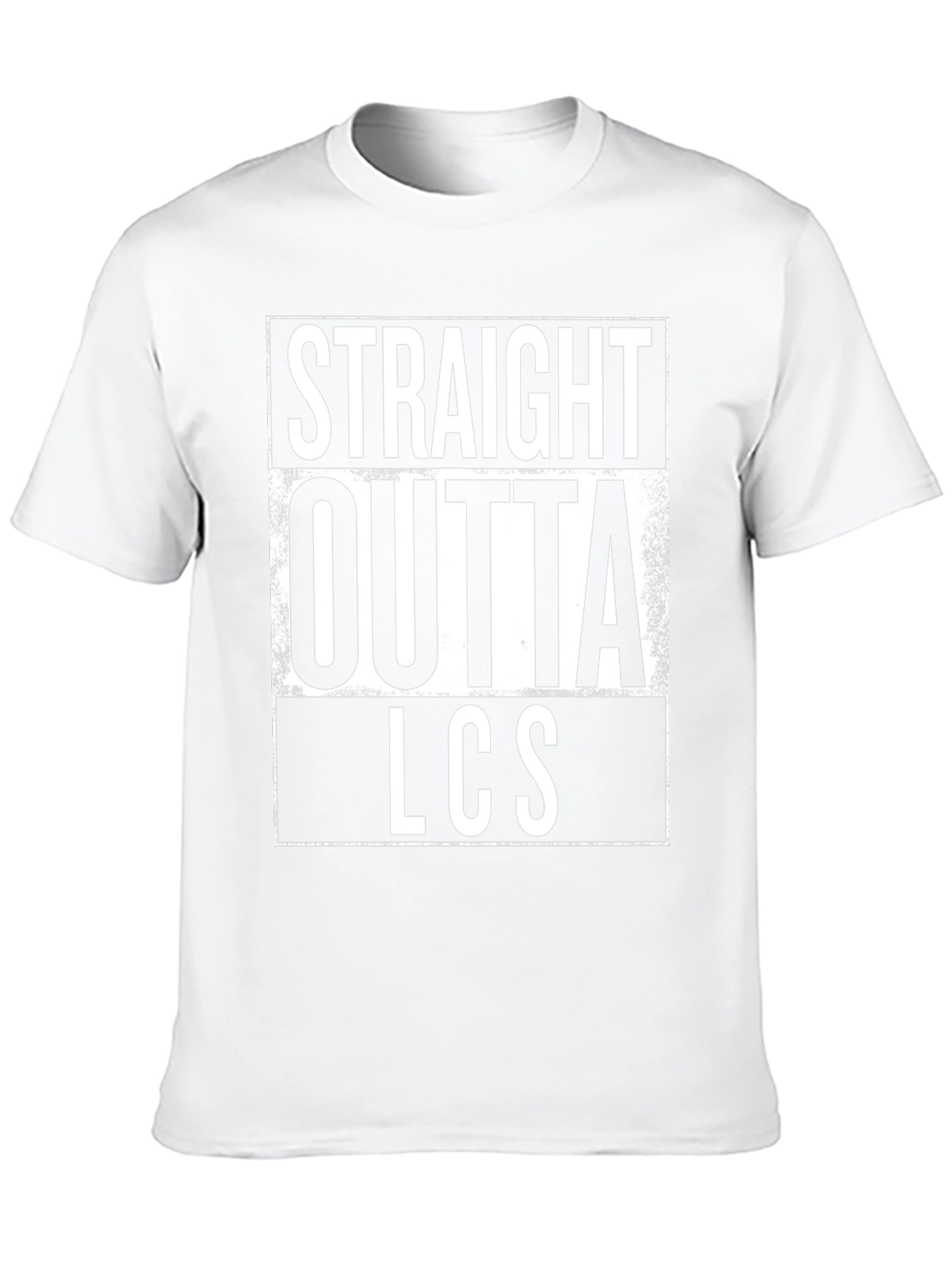 Straight Outta LCS Black T-Shirt