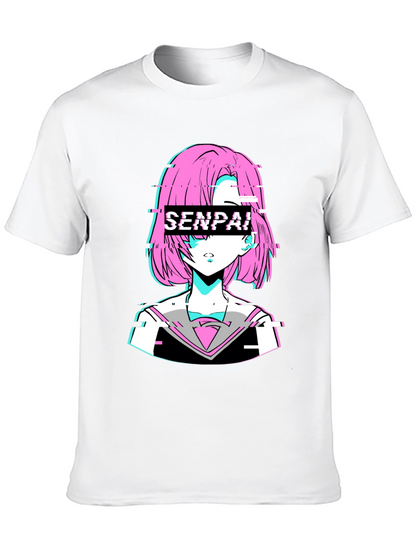 Senpai Anime Graphic T-Shirt
