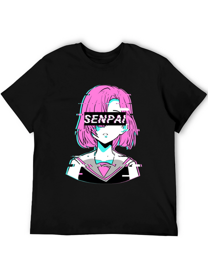 Senpai Anime Graphic T-Shirt