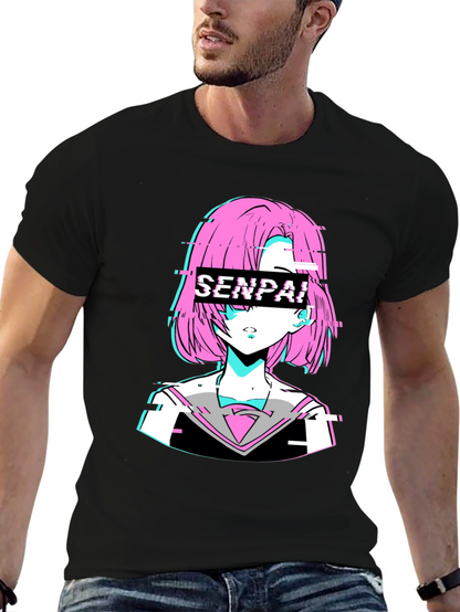 Senpai Anime Graphic T-Shirt