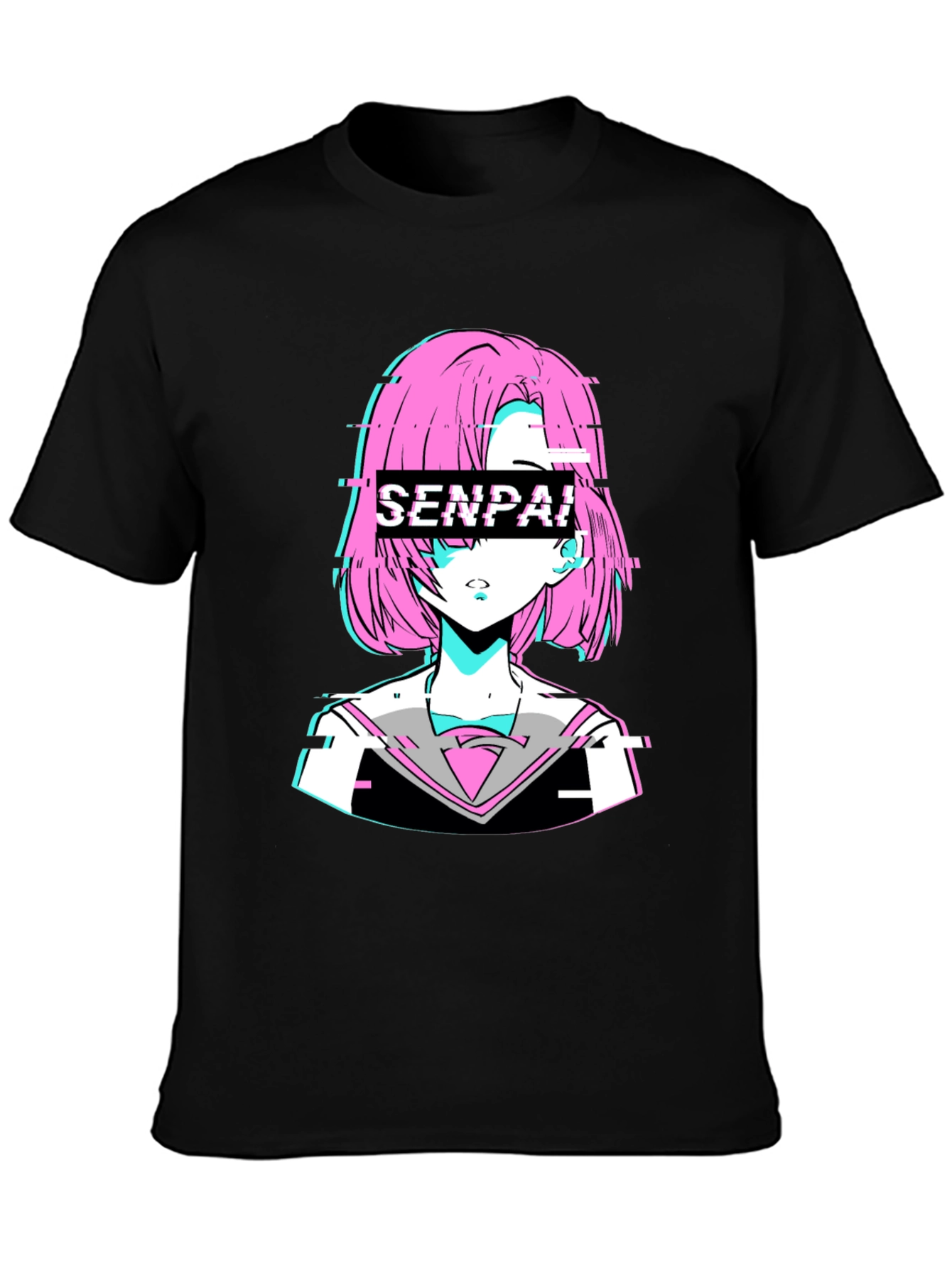 Senpai Anime Graphic T-Shirt