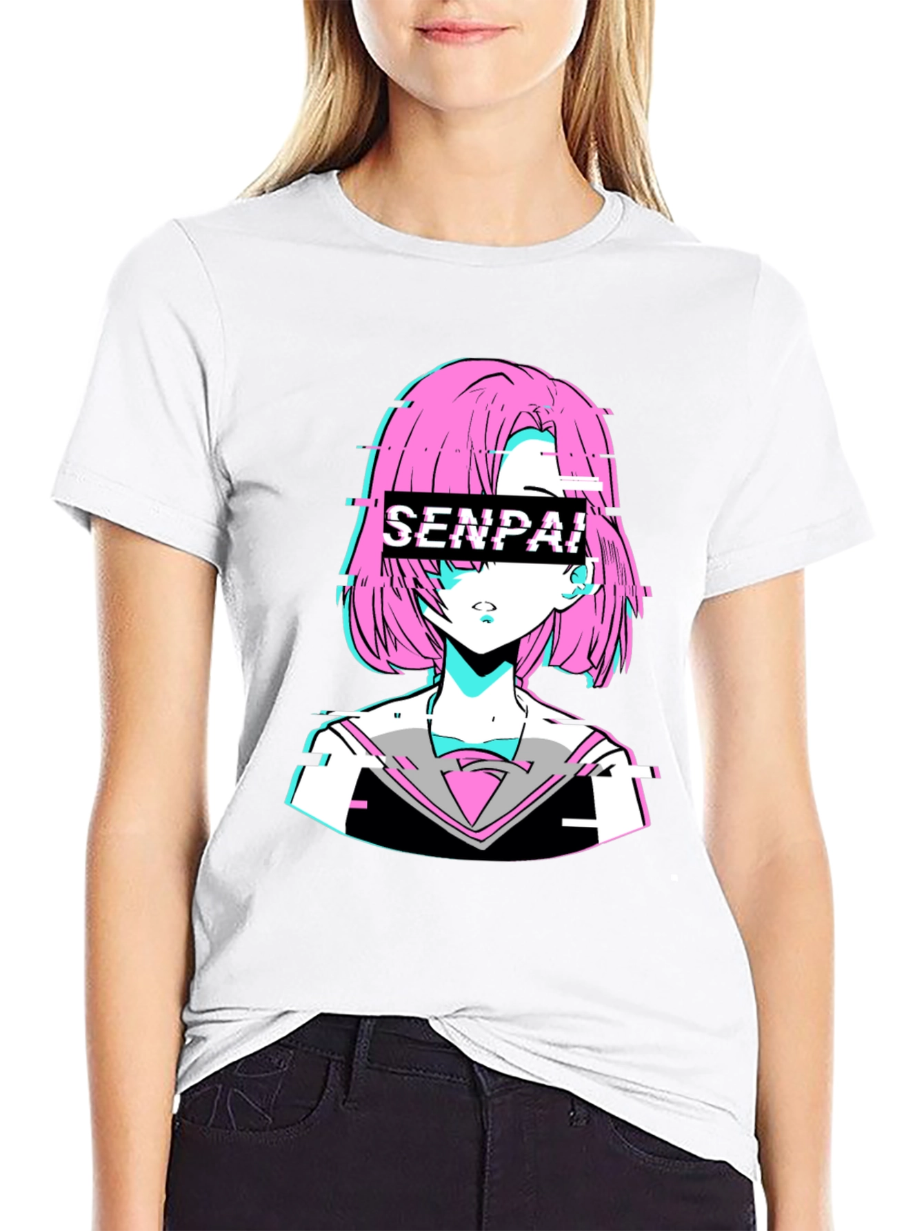 Senpai Anime Graphic T-Shirt