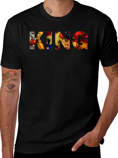 King Christmas Ornament Graphic Tee