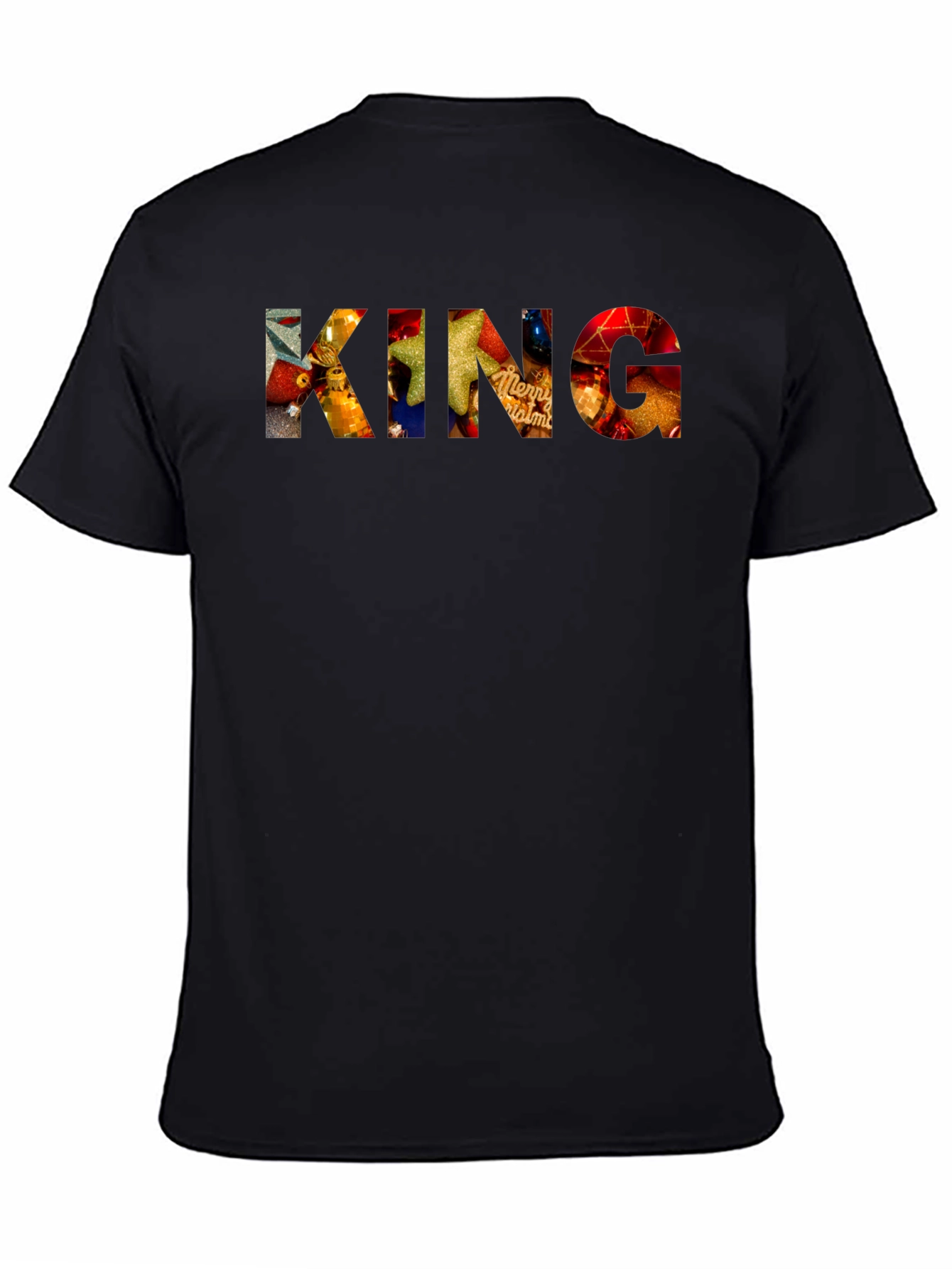 King Christmas Ornament Graphic Tee