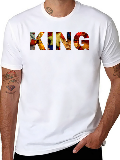 King Christmas Ornament Graphic Tee