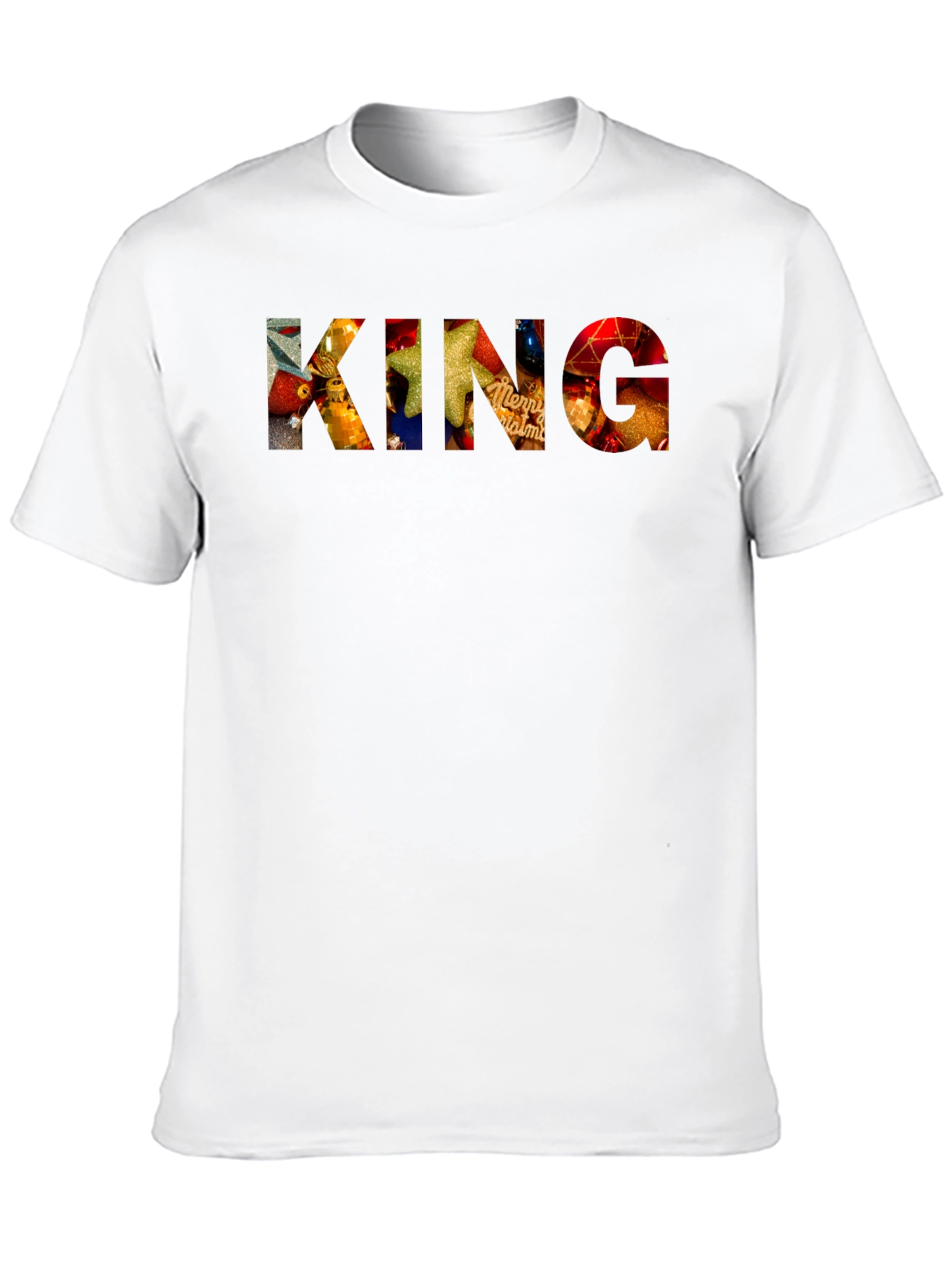 King Christmas Ornament Graphic Tee