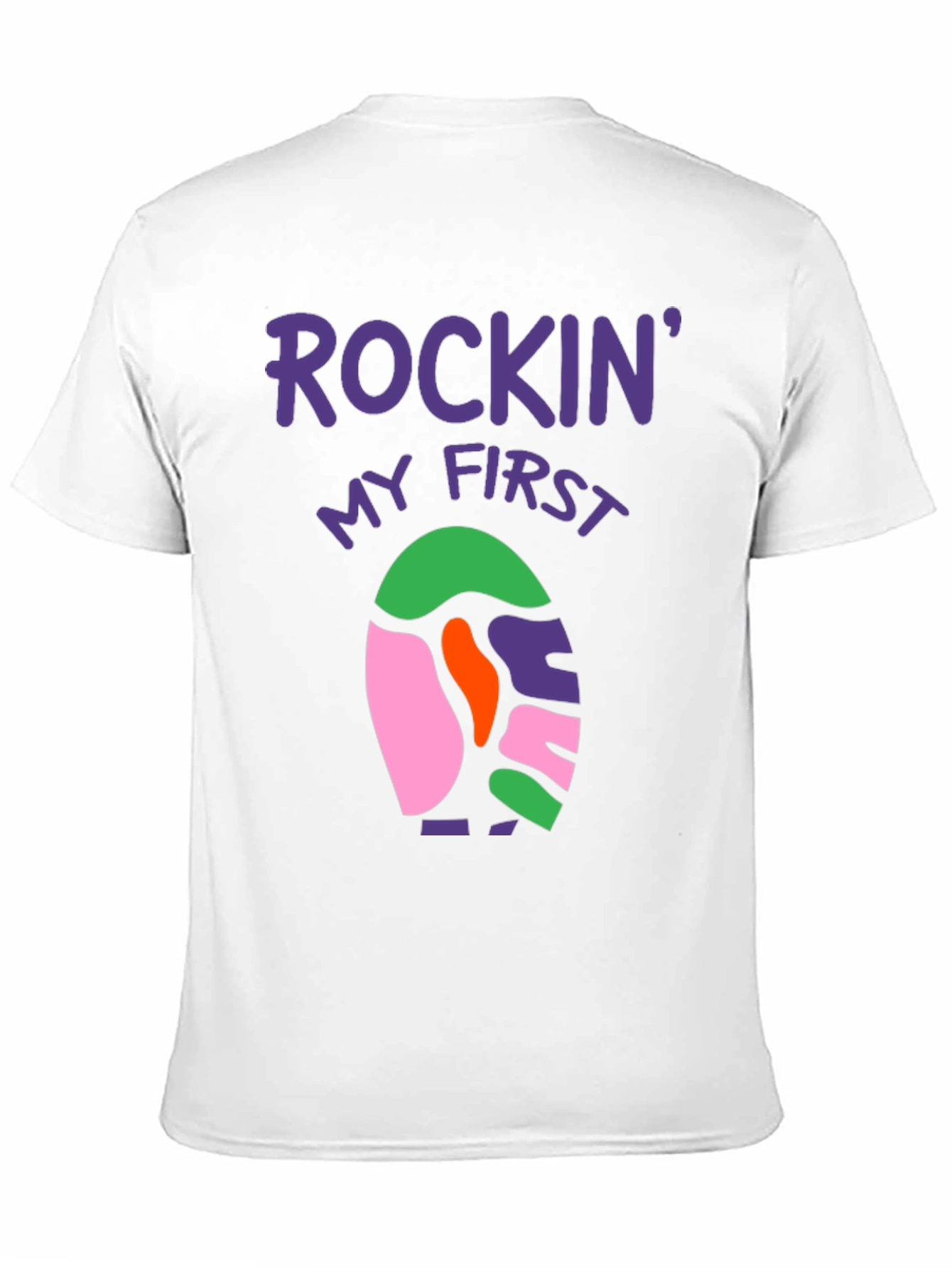 Rockin My First Easter Black T-Shirt