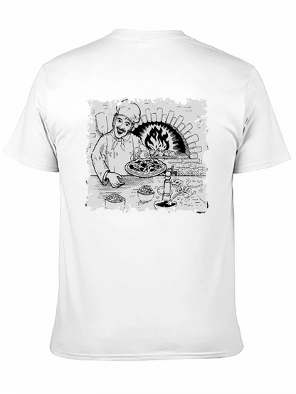 Chef Pizza Oven Graphic T-Shirt