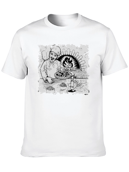 Chef Pizza Oven Graphic T-Shirt