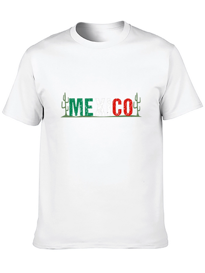Mexico Graphic Tee - Black Cotton T-Shirt