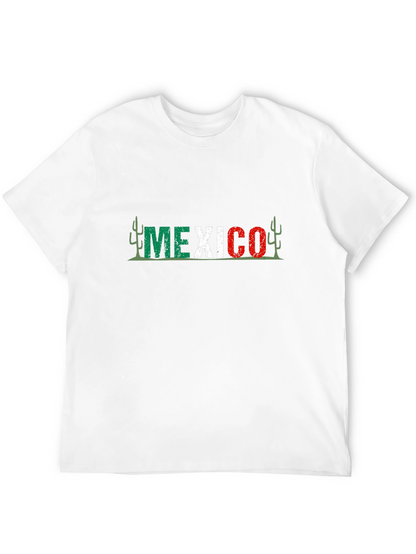Mexico Graphic Tee - Black Cotton T-Shirt