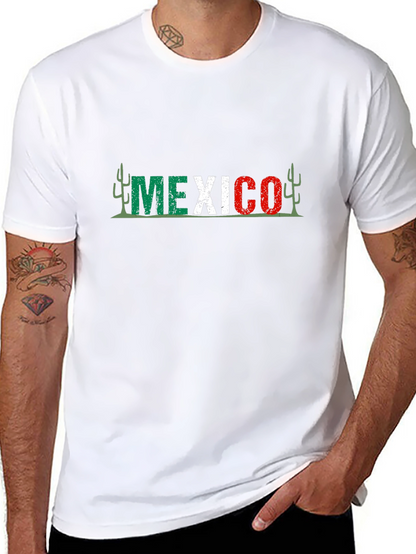 Mexico Graphic Tee - Black Cotton T-Shirt