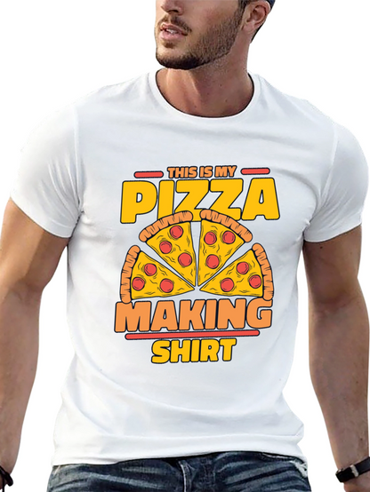 Pizza Making T-Shirt Funny Pizza Maker Gift
