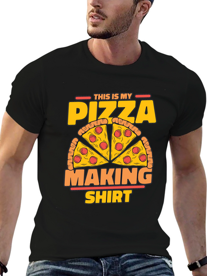Pizza Making T-Shirt Funny Pizza Maker Gift