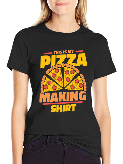 Pizza Making T-Shirt Funny Pizza Maker Gift