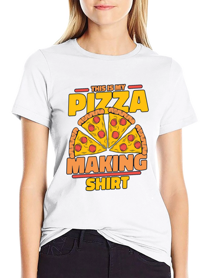 Pizza Making T-Shirt Funny Pizza Maker Gift