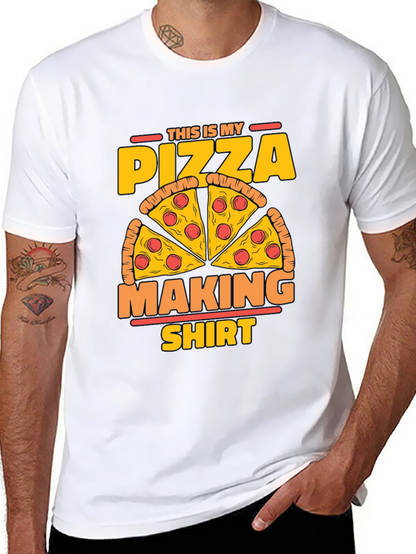 Pizza Making T-Shirt Funny Pizza Maker Gift