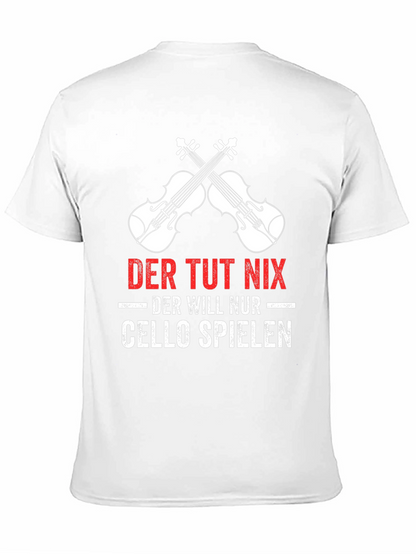 Der Tut Nix Cello Player T-Shirt