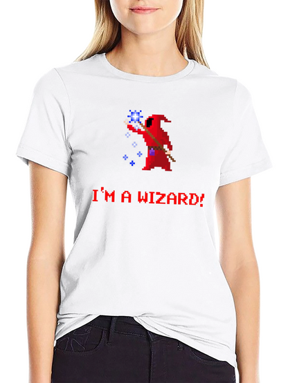 Im A Wizard! Retro Pixel Art T-Shirt