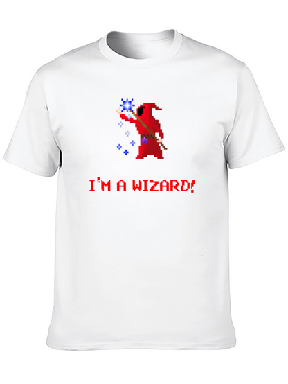 Im A Wizard! Retro Pixel Art T-Shirt