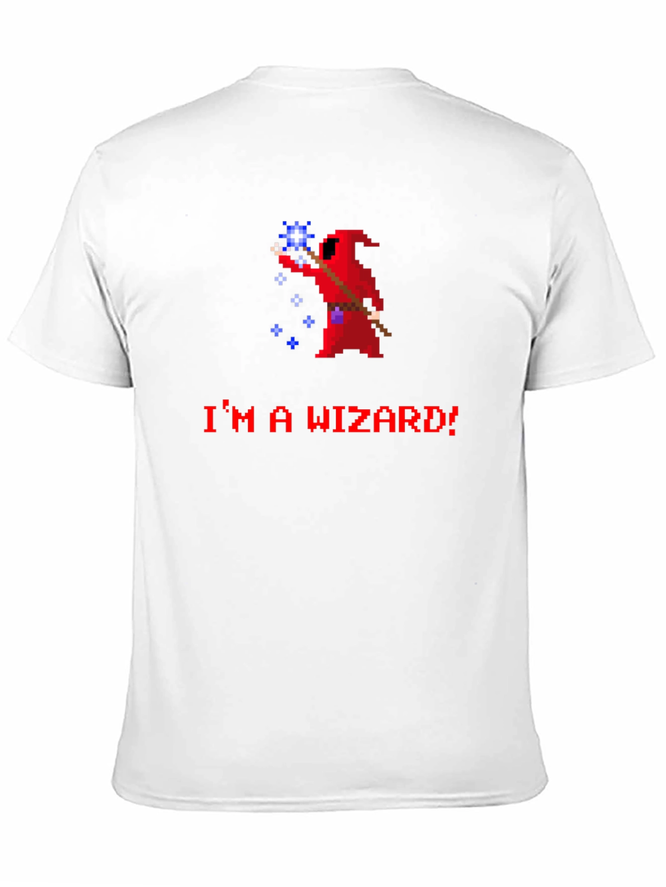 Im A Wizard! Retro Pixel Art T-Shirt