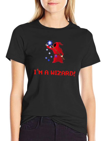 Im A Wizard! Retro Pixel Art T-Shirt