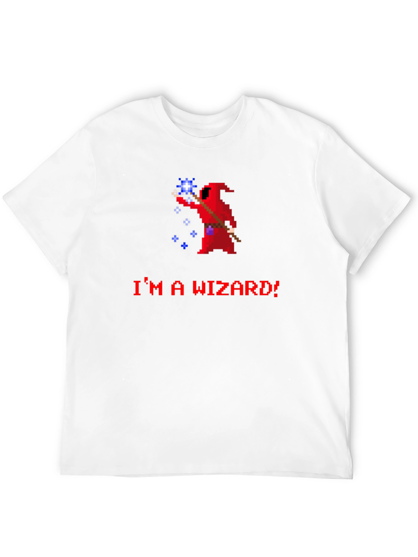 Im A Wizard! Retro Pixel Art T-Shirt