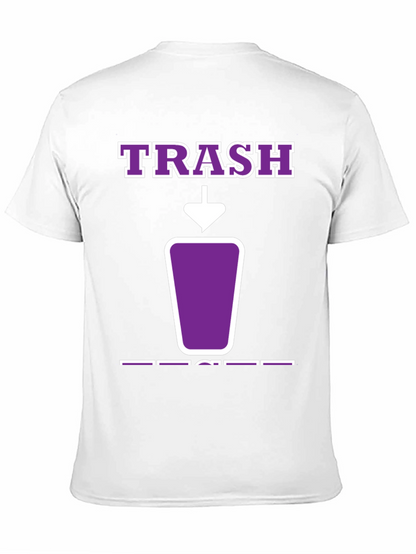 Trash T-Shirt - Purple Graphic Tee