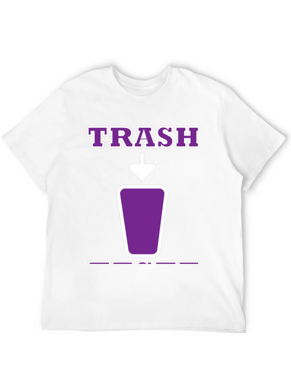 Trash T-Shirt - Purple Graphic Tee