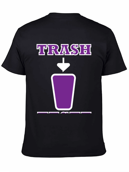 Trash T-Shirt - Purple Graphic Tee