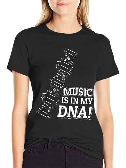 Music DNA Graphic T-Shirt - Musicians Tee