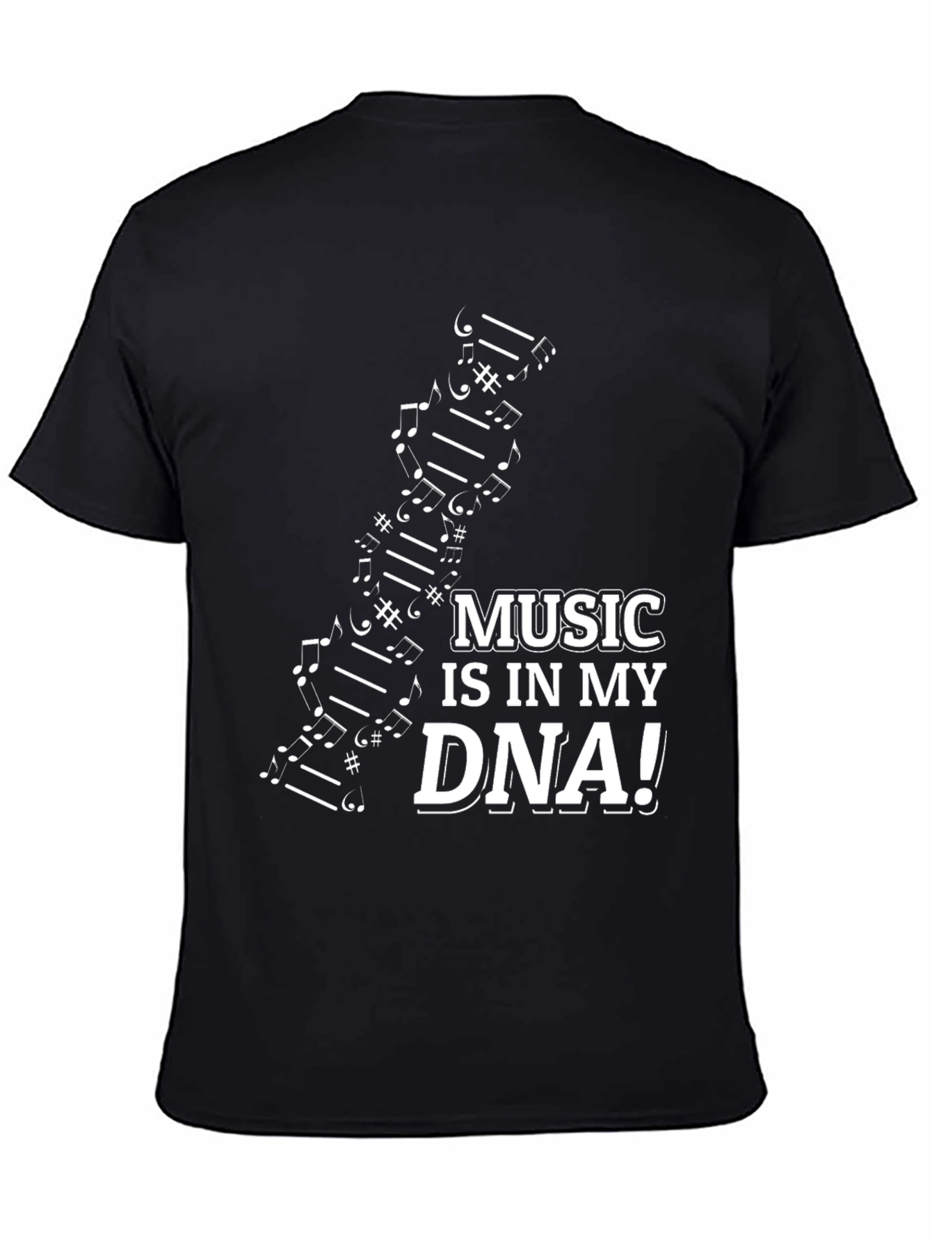 Music DNA Graphic T-Shirt - Musicians Tee