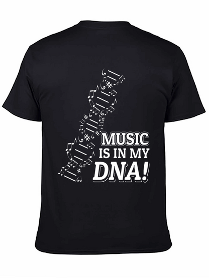 Music DNA Graphic T-Shirt - Musicians Tee