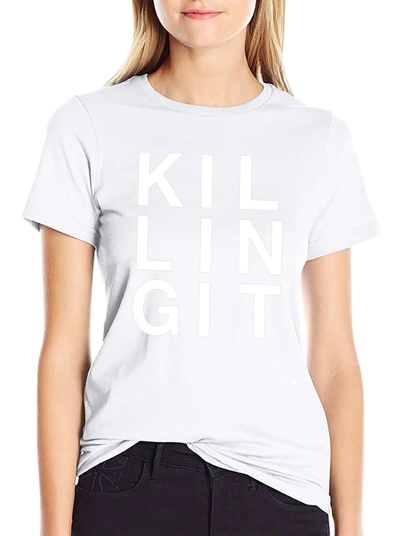 Killing It Black T-Shirt - Statement Tee