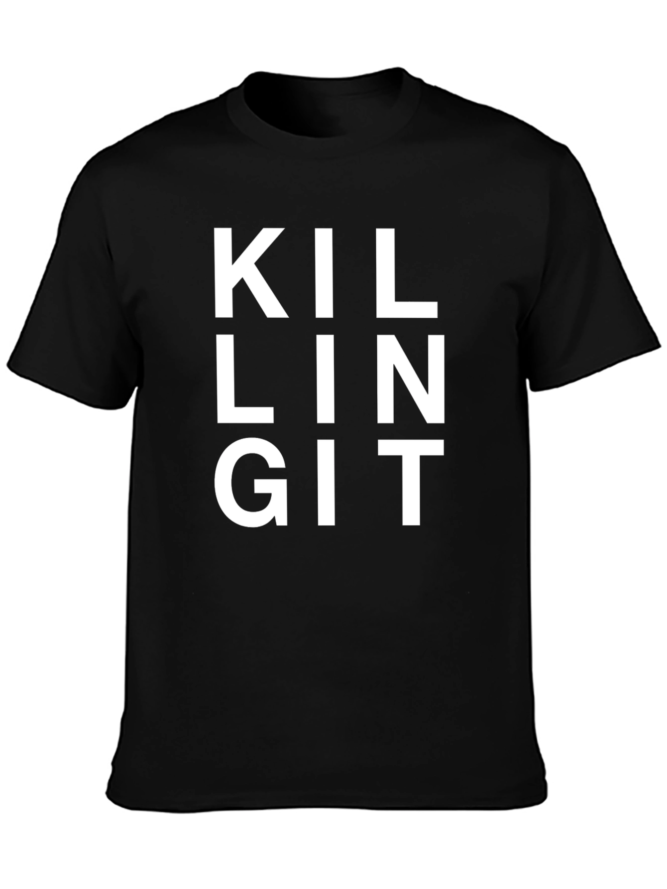 Killing It Black T-Shirt - Statement Tee