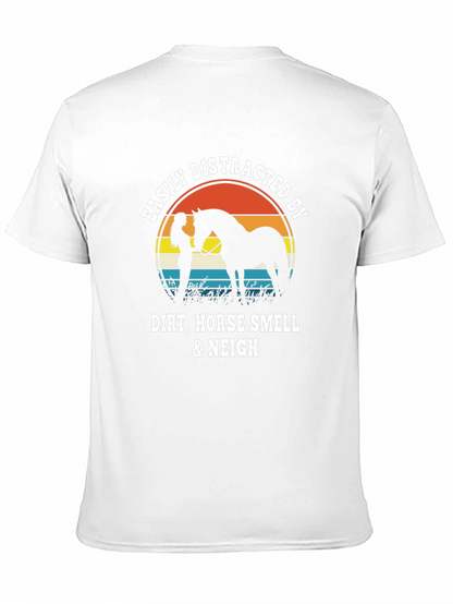 Easily Distracted By Horses T-Shirt