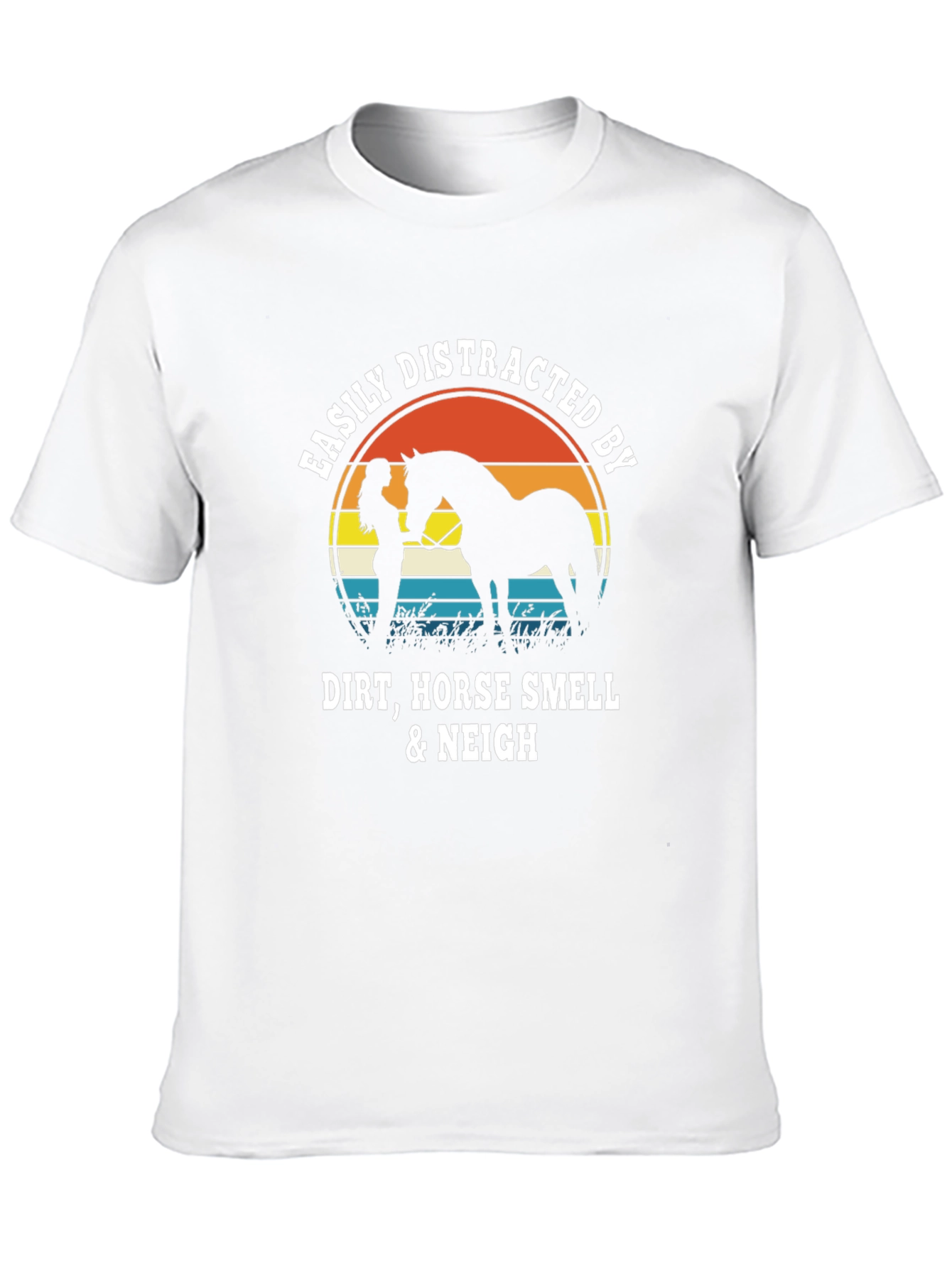 Easily Distracted By Horses T-Shirt