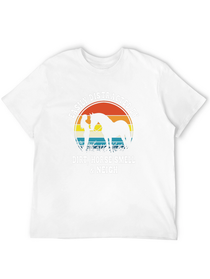 Easily Distracted By Horses T-Shirt