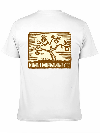 Eat Organic T-Shirt - Black Graphic Tee