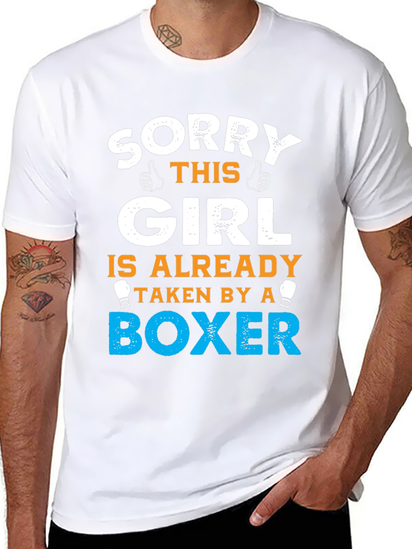 Sorry Girl Taken by a Boxer T-Shirt