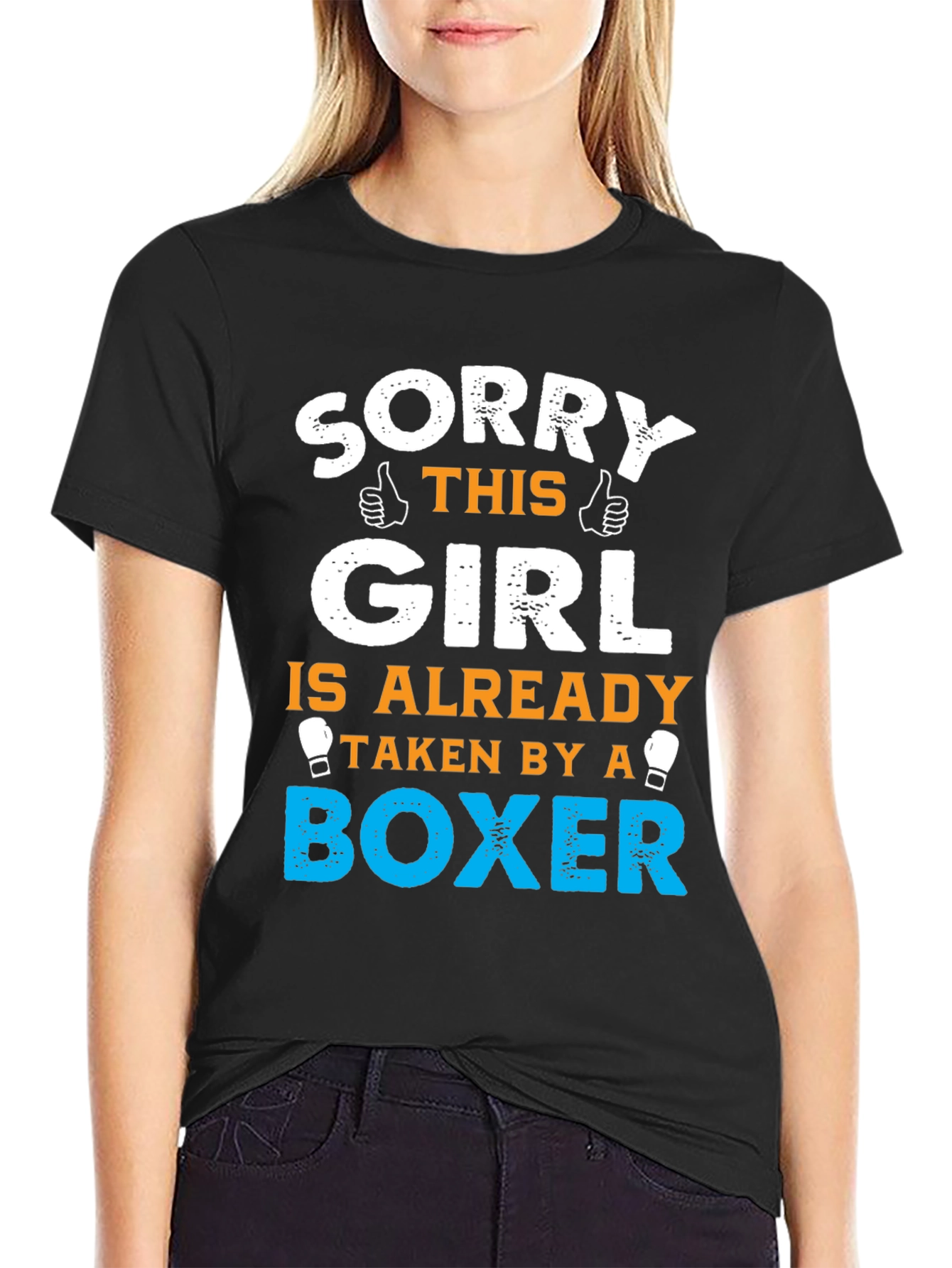 Sorry Girl Taken by a Boxer T-Shirt